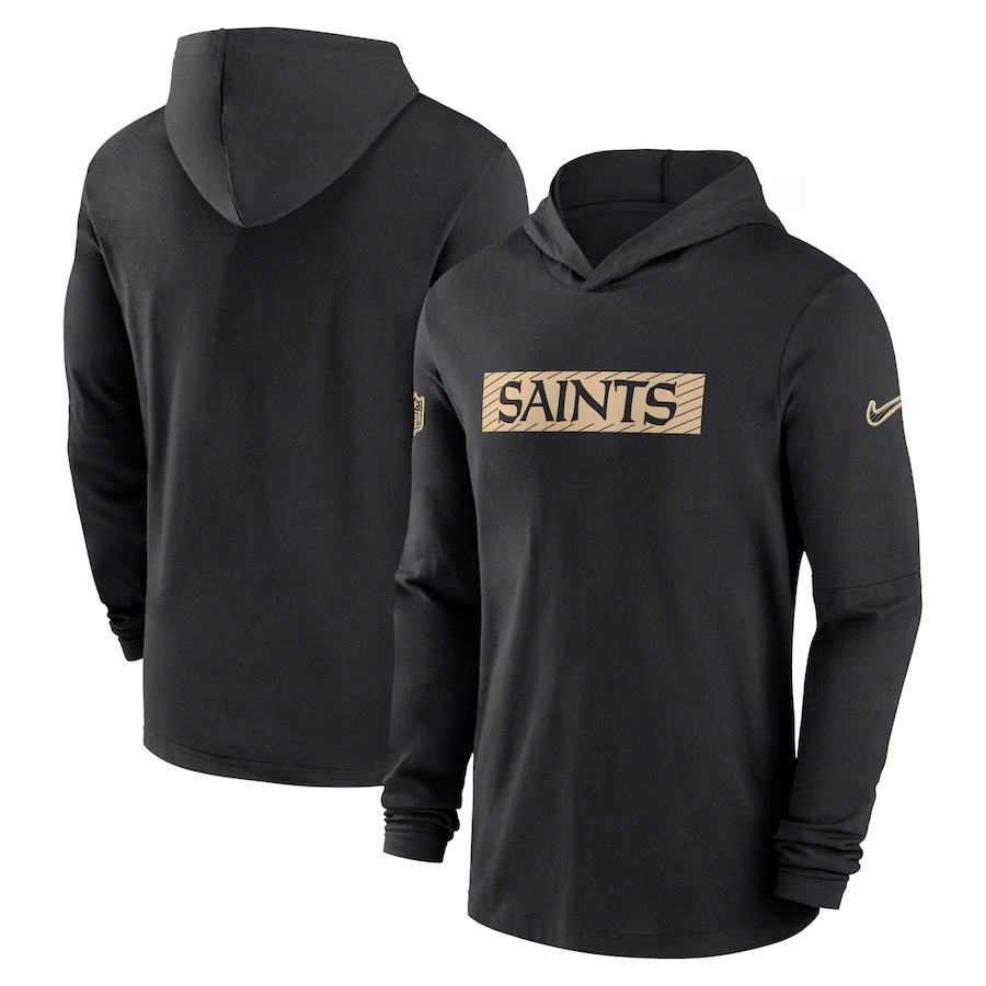 Men New Orleans Saints black 2024 Nike NFL Hoodie